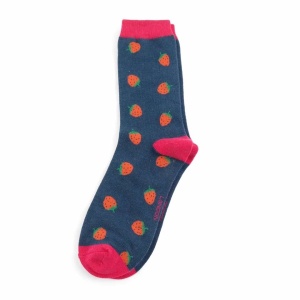 Bamboo Socks - Strawberries